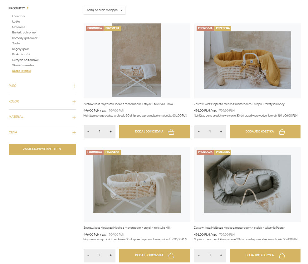 Kosze Mojżesza czy dostawka do łóżka - co lepiej wybrać?