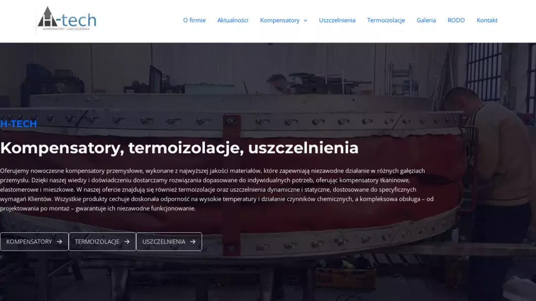 H-tech - zrzut ekranu