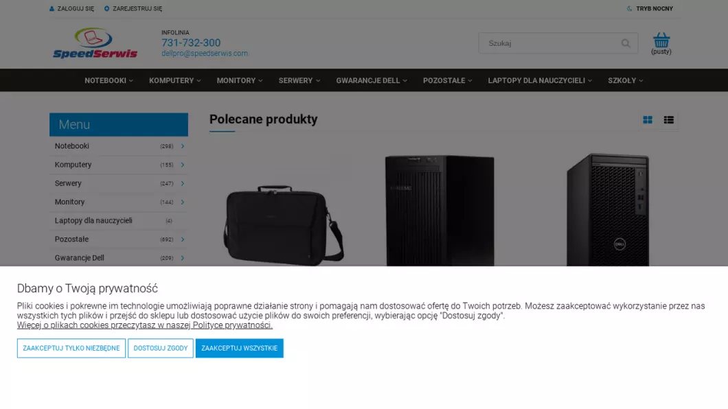 DellPro - zrzut ekranu