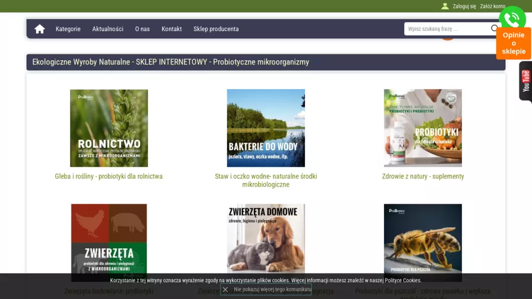 Efektywne mikroorganizmy | Sklep internetowy MIKROBIOTYK - zrzut ekranu
