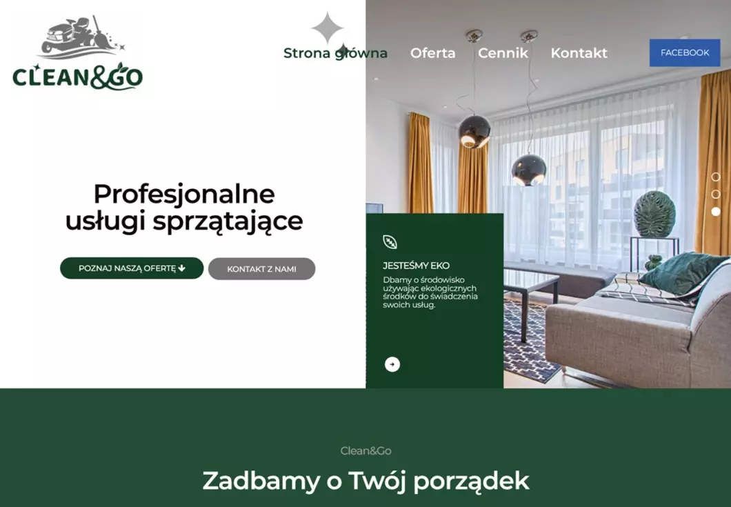 Clean&Go - zrzut ekranu