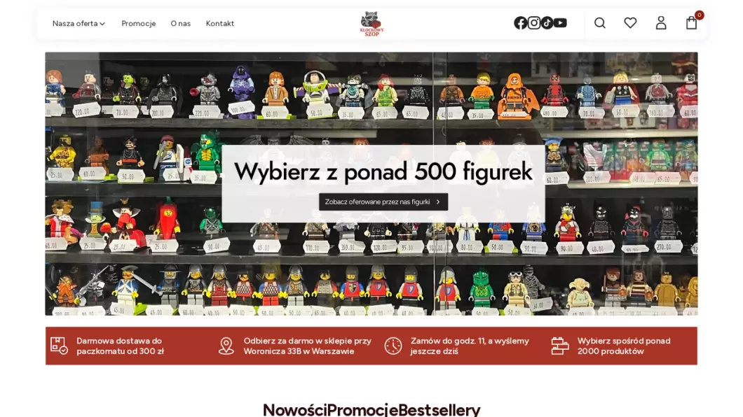 Klockowy Szop - Figurki LEGO - zrzut ekranu