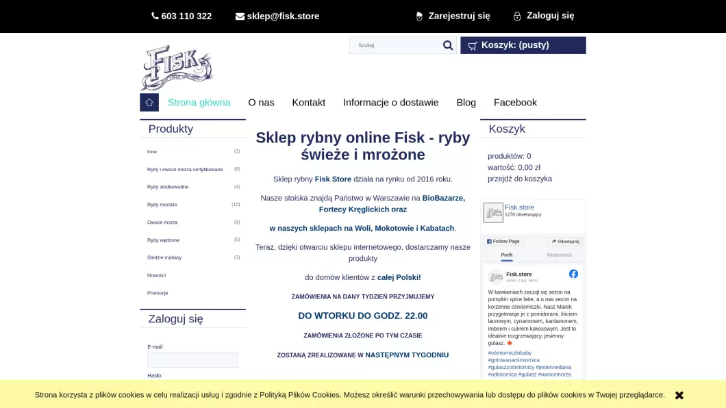 Fisk - zrzut ekranu